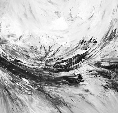 Slim: Black And White 1 by Peter Nottrott