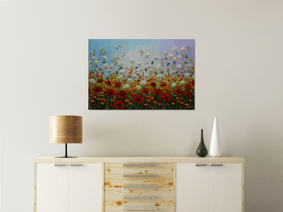 Original Wildflower Painting