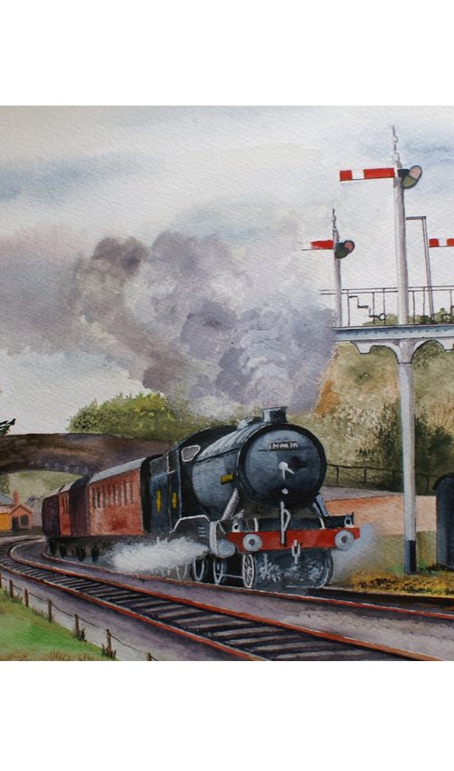 Great Marquess leaving Goathland by Chris Pearson