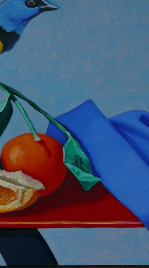Still-Life With Tanager by Paul Rossi