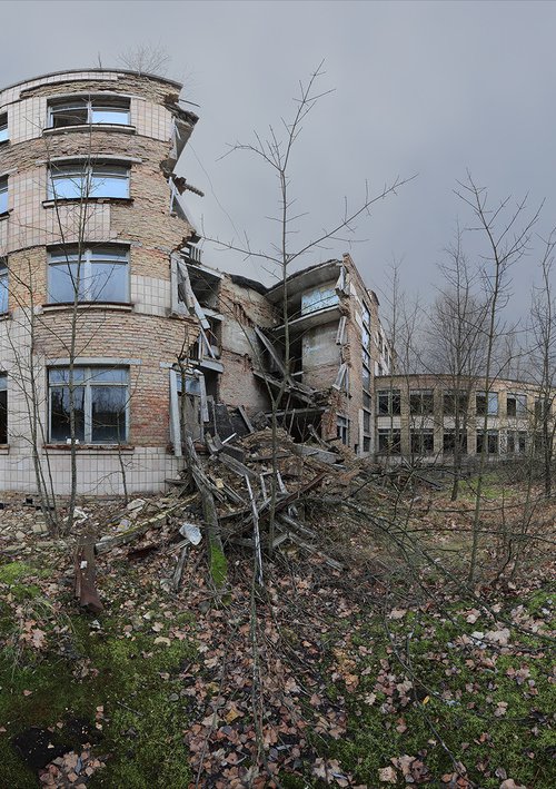 #15. Pripyat ruined school 1 - XL size by Stanislav Vederskyi