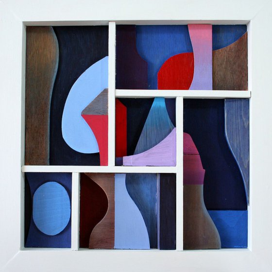 Dream Geometries (relief construction)