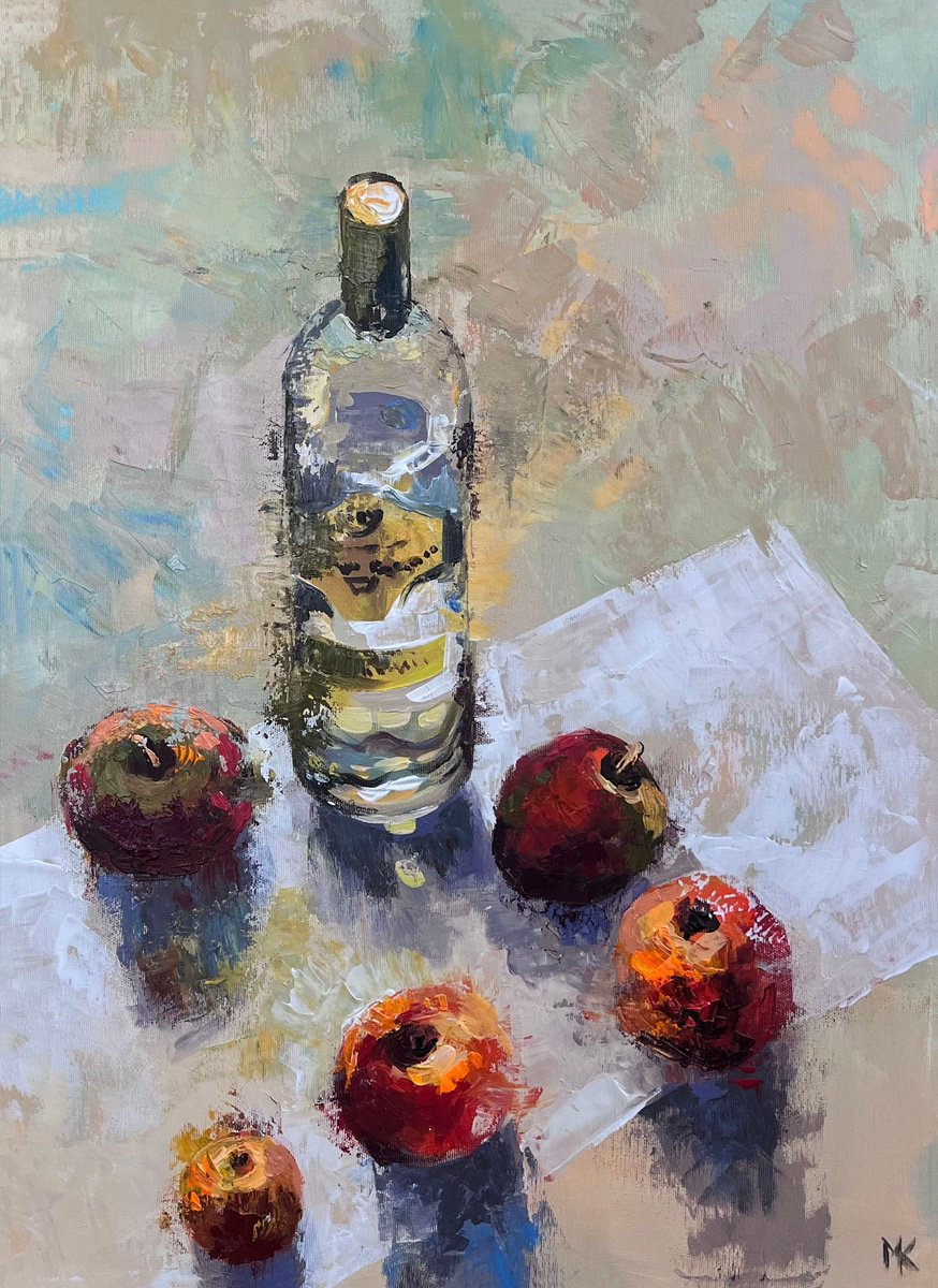 Evening On The Floor By Maria Kireev, 20 X 28, Artwork For Sale On Artfinder