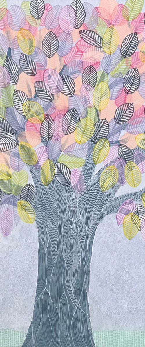 Leafy Tree CZ19025 by Carol Zsolt