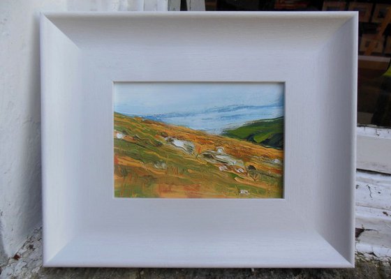 Yellow Grass and Morning Mist - Kentmere