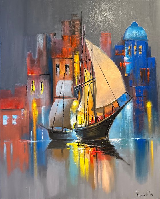 " Mooring in Italy "