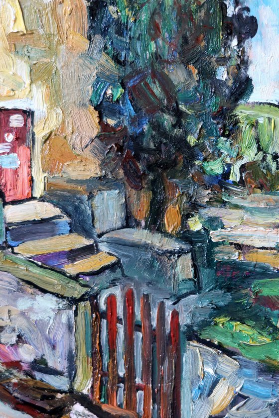 "On a Street in Beynac-et-Cazenac"