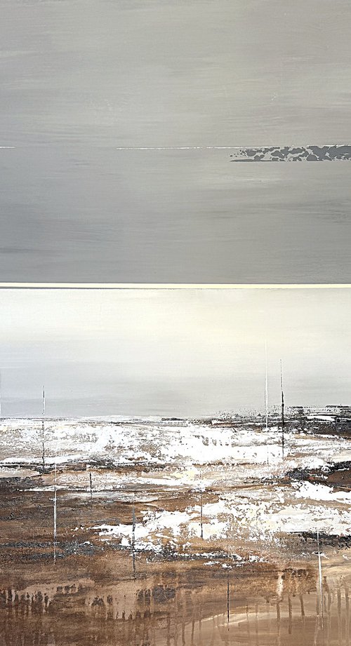 Traces of Dawn landscape by Tatiana Malinovscaia