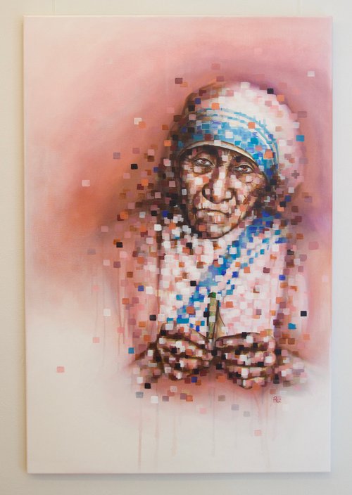 Mother Teresa by Frank Hoogendoorn