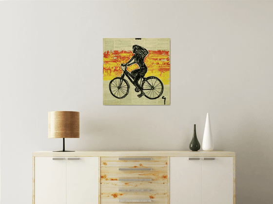 Bike Ride and Sunset.