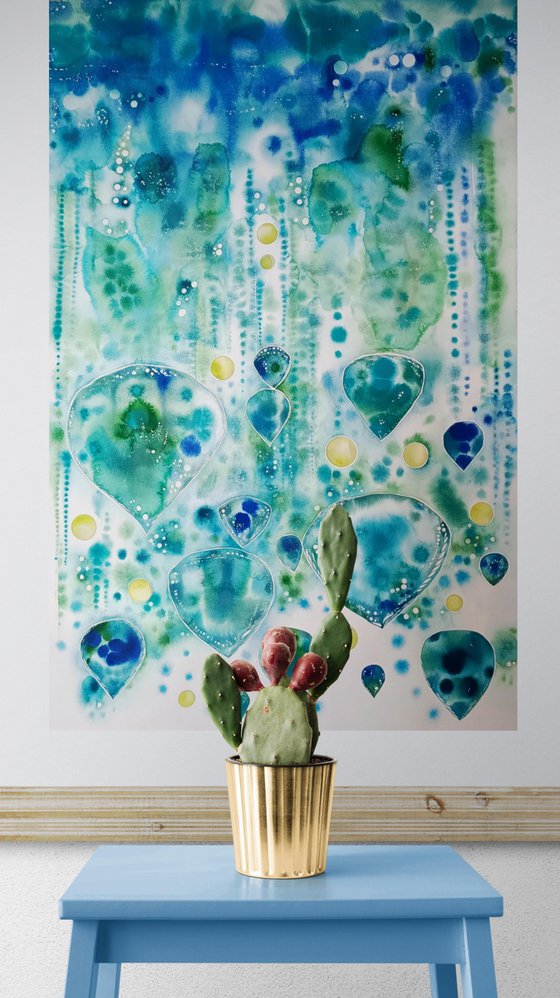 Turquoise motion 3