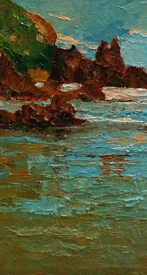 Seascape, "Solo Flight" by Padmaja Madhu