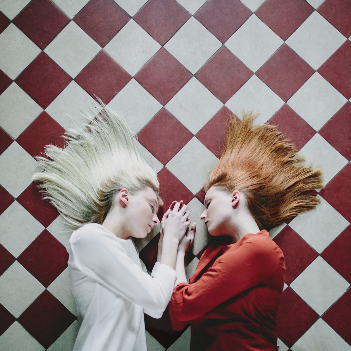 Surrealistic Abstract Photograph By Dasha Pears, 20 X 20, Me And Myself: Together, Original Artwork