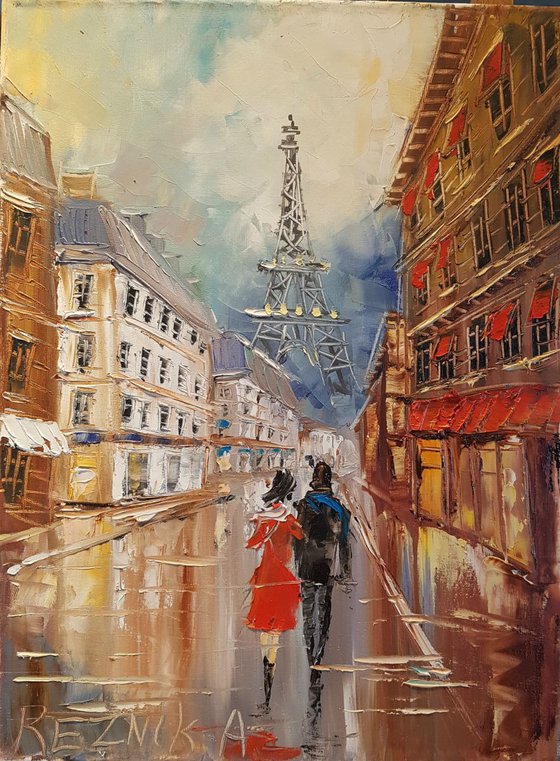 Paris - painting with Valeria Lisogor