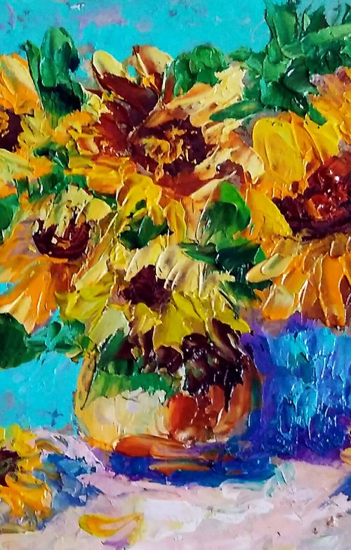 Bouquet of Sunflowers by Yulia Berseneva