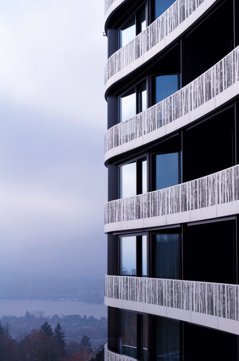 Impressionistic Cityscapes Photograph By Marc Ehrenbold, 30 X 40", Dolder By Foster, Original Artwork