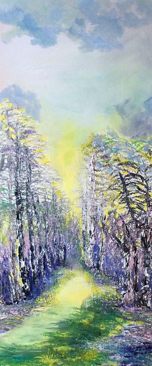 The lilac Woods by Lesley Blackburn