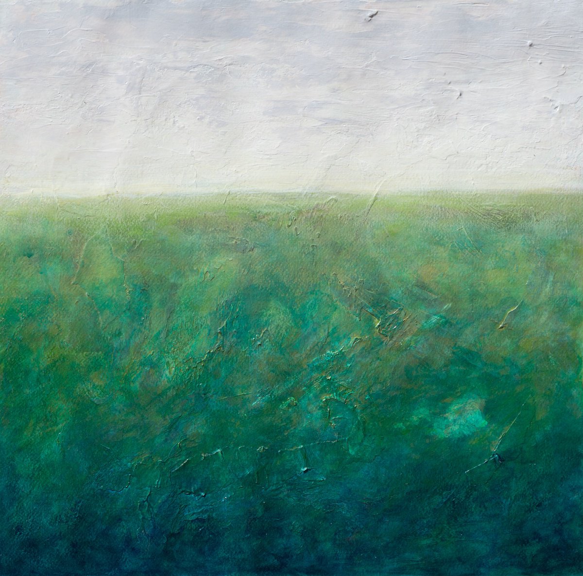 In Grey And Green By Fabienne Monestier, 18 X 18, Artwork For Sale On Artfinder