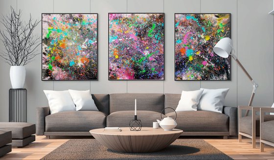 Stellar Nursery (Triptych)