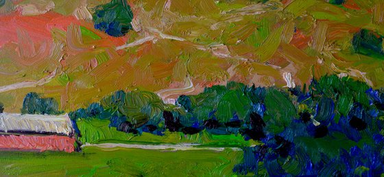 Green Hills. Mountains in California