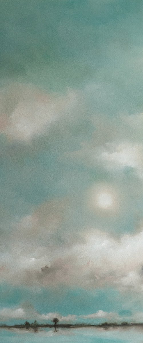 Along The River, Fens, Norfolk by Rolf Marriott