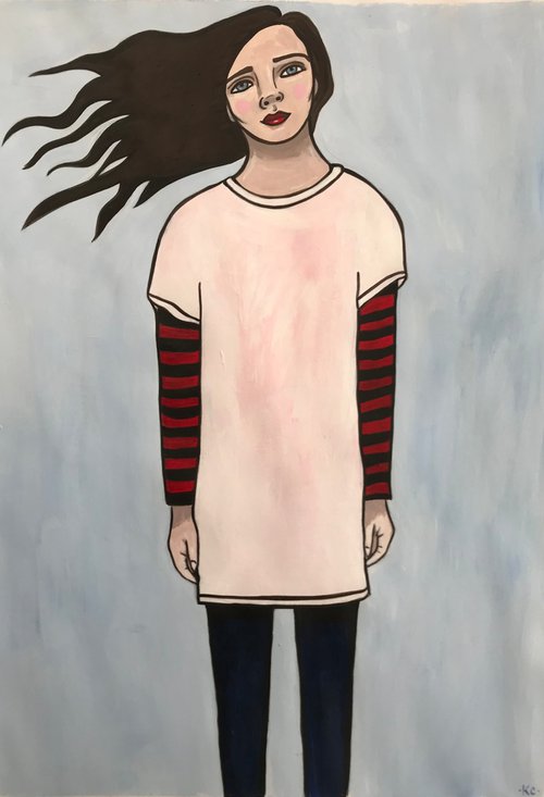 Striped Tshirt by Kitty  Cooper