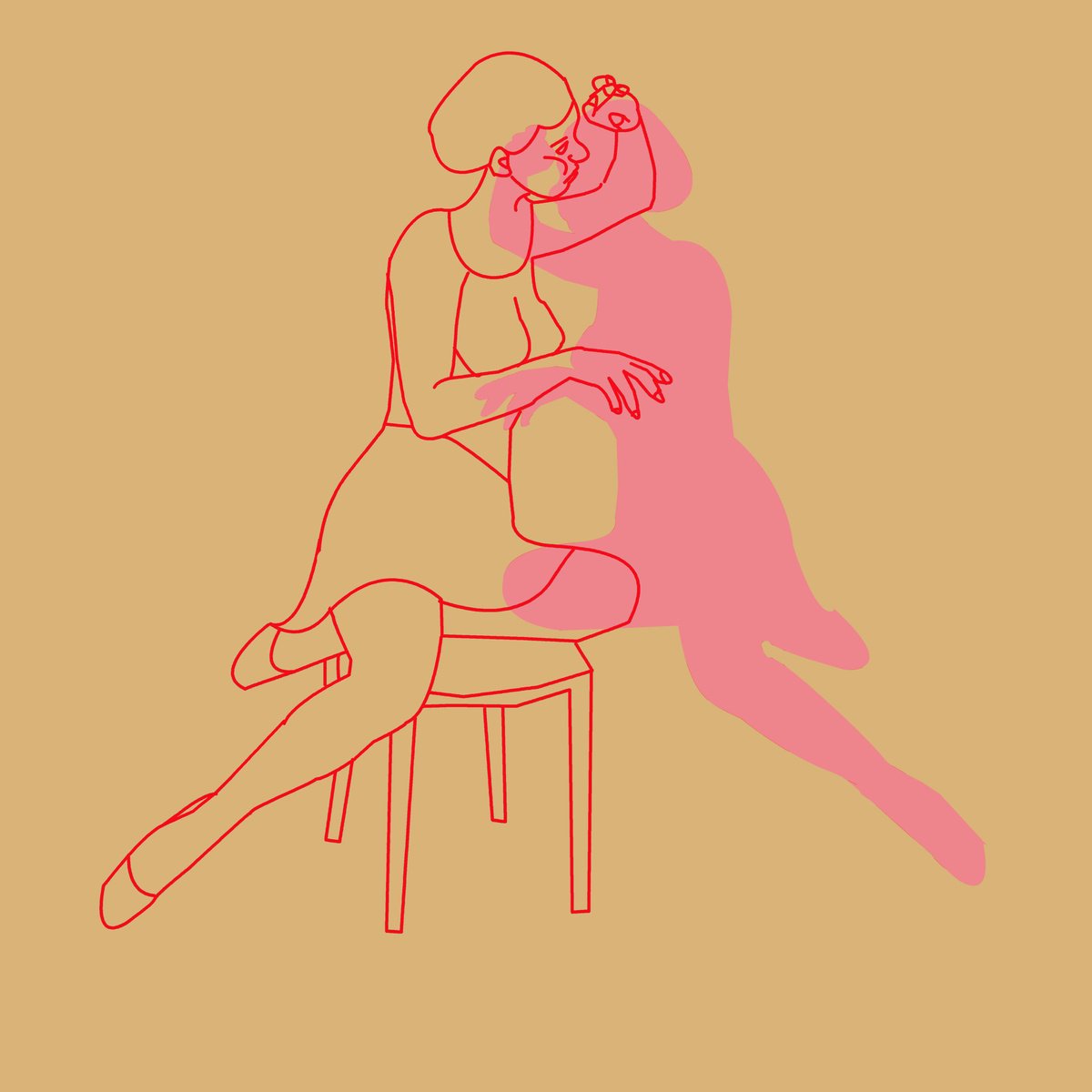 Urban And Pop Portrait Print By Artworks By Rina Mualem, 10 X 10, Combined, Original Artwork