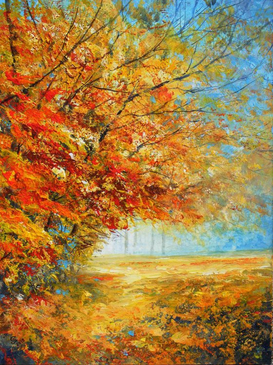 "The autumn in me grieves"