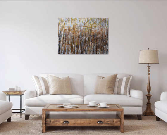 Relief 2020 - Lifelines - Abstract Art - Oil Painting - Canvas Art - Abstract Painting - Industrial Art - Statement Painting