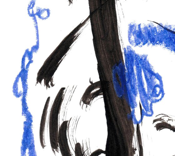 Ink Album (Blue Landscape)