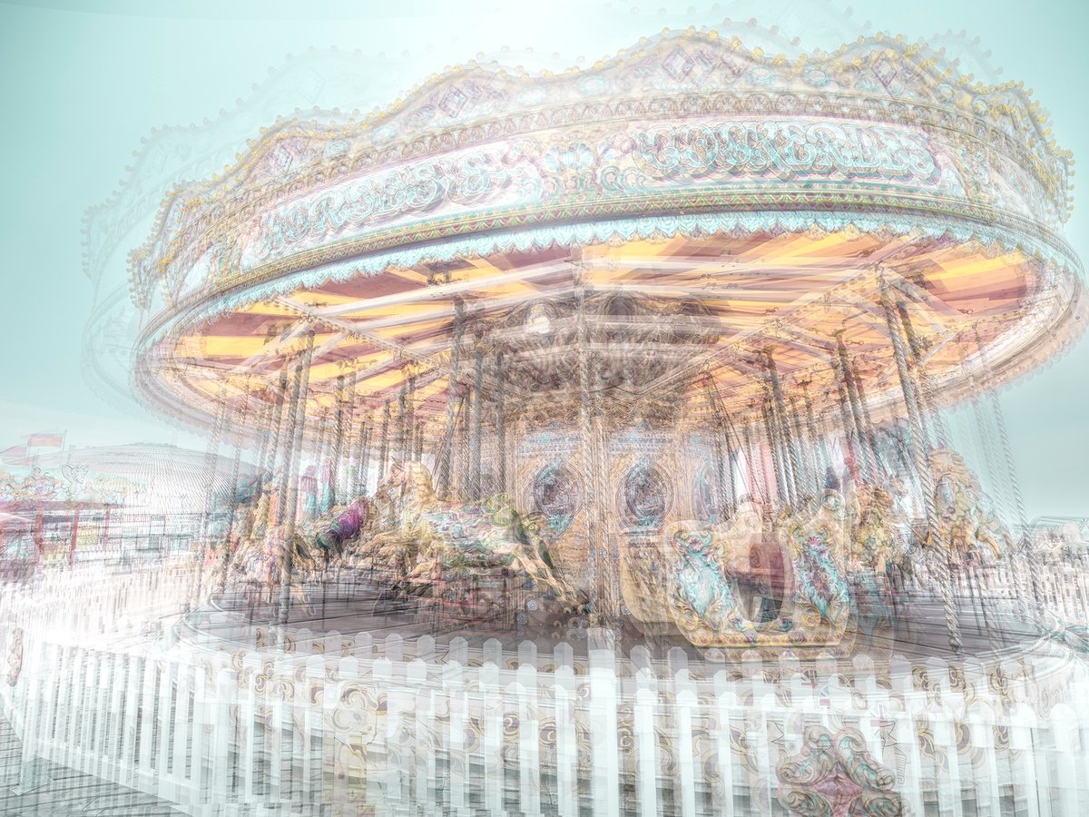 On The Merry Go Round VI by Adam Regan