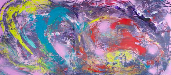 Pink in love, 200x90 cm