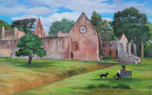 Dryburgh Abbey, Scottish Borders by Svetlana Norel