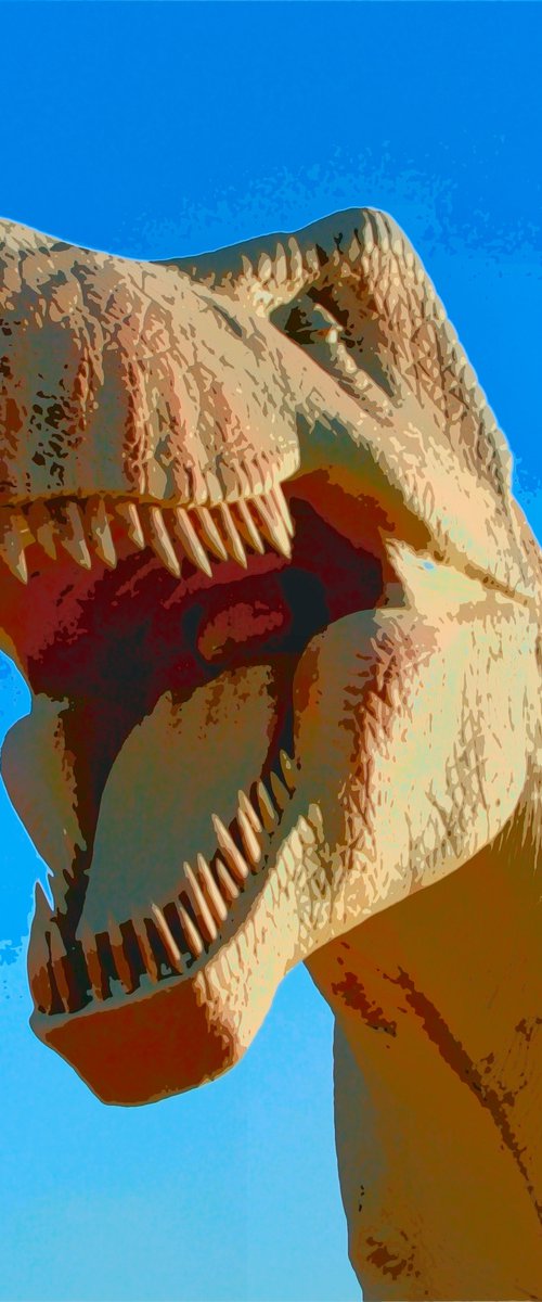 SUPER DINOSAUR Cabazon CA by William Dey