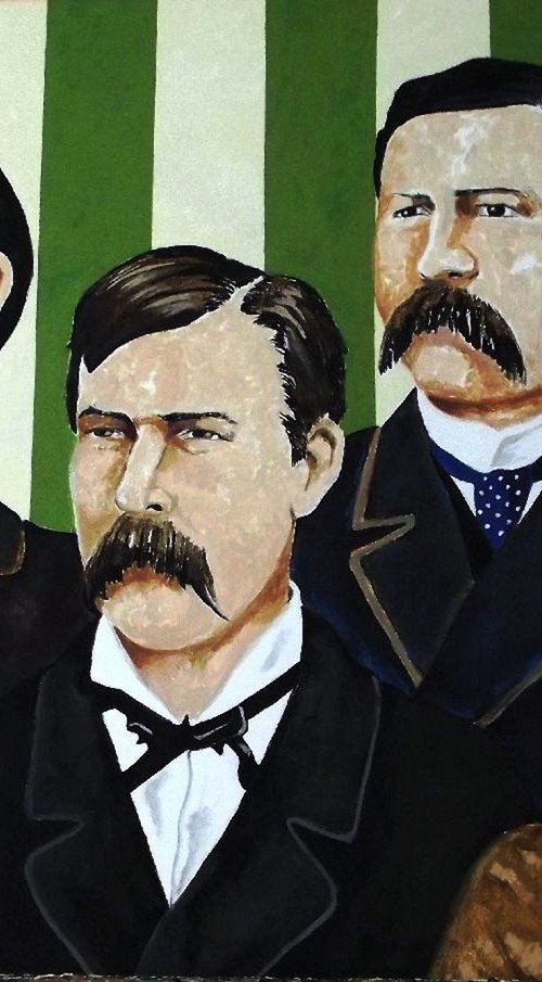 Doc Holliday & Earp Brothers by Andrew Sabori