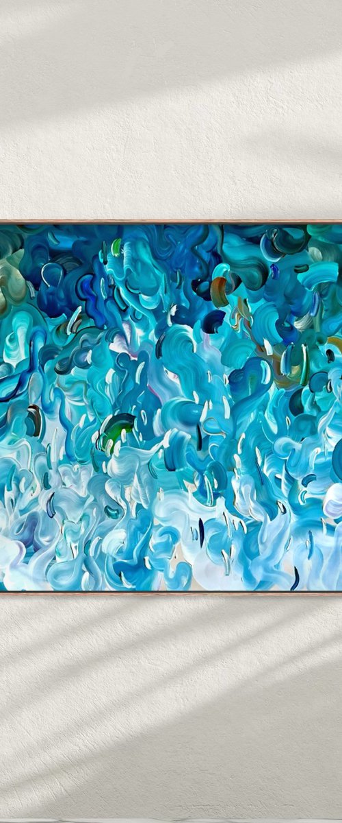 Azure drift by Tatiana Georgieva