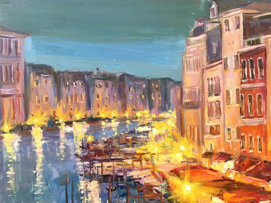 "Venice at night  "