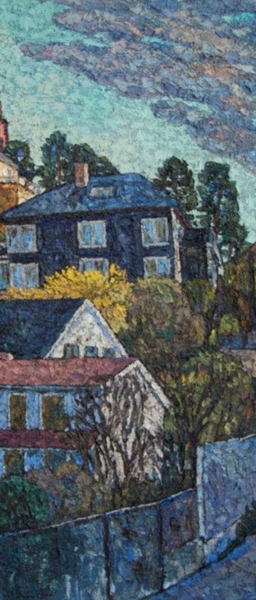 Spring evening on Malmøya åt by Nadezda Stupina