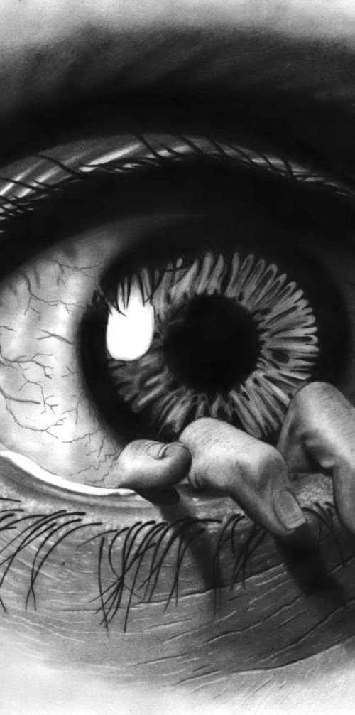 'Eye' want to be free by Paul Stowe