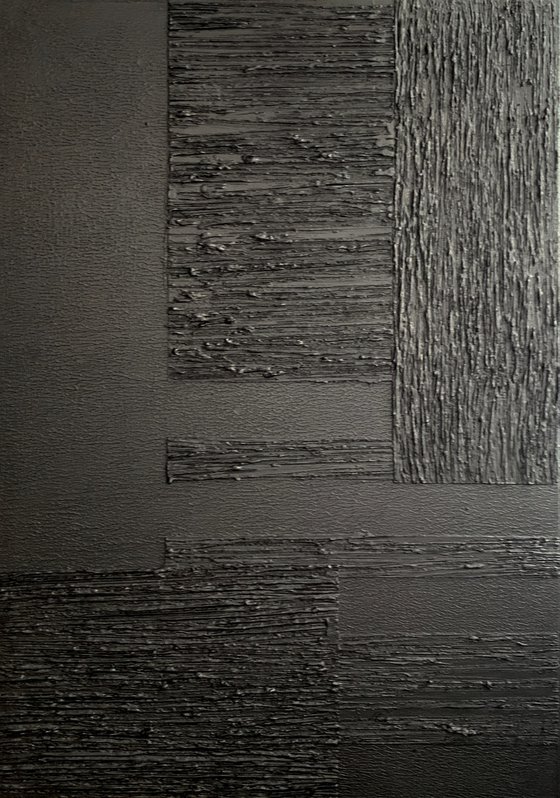 Black lines texture luxury abstract Painting