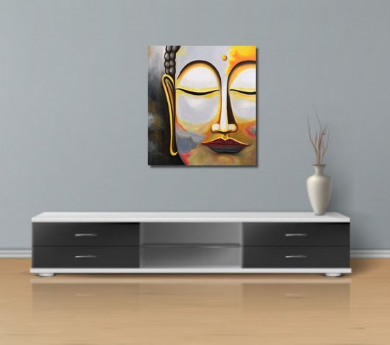 Buddha !! Oil Painting !!