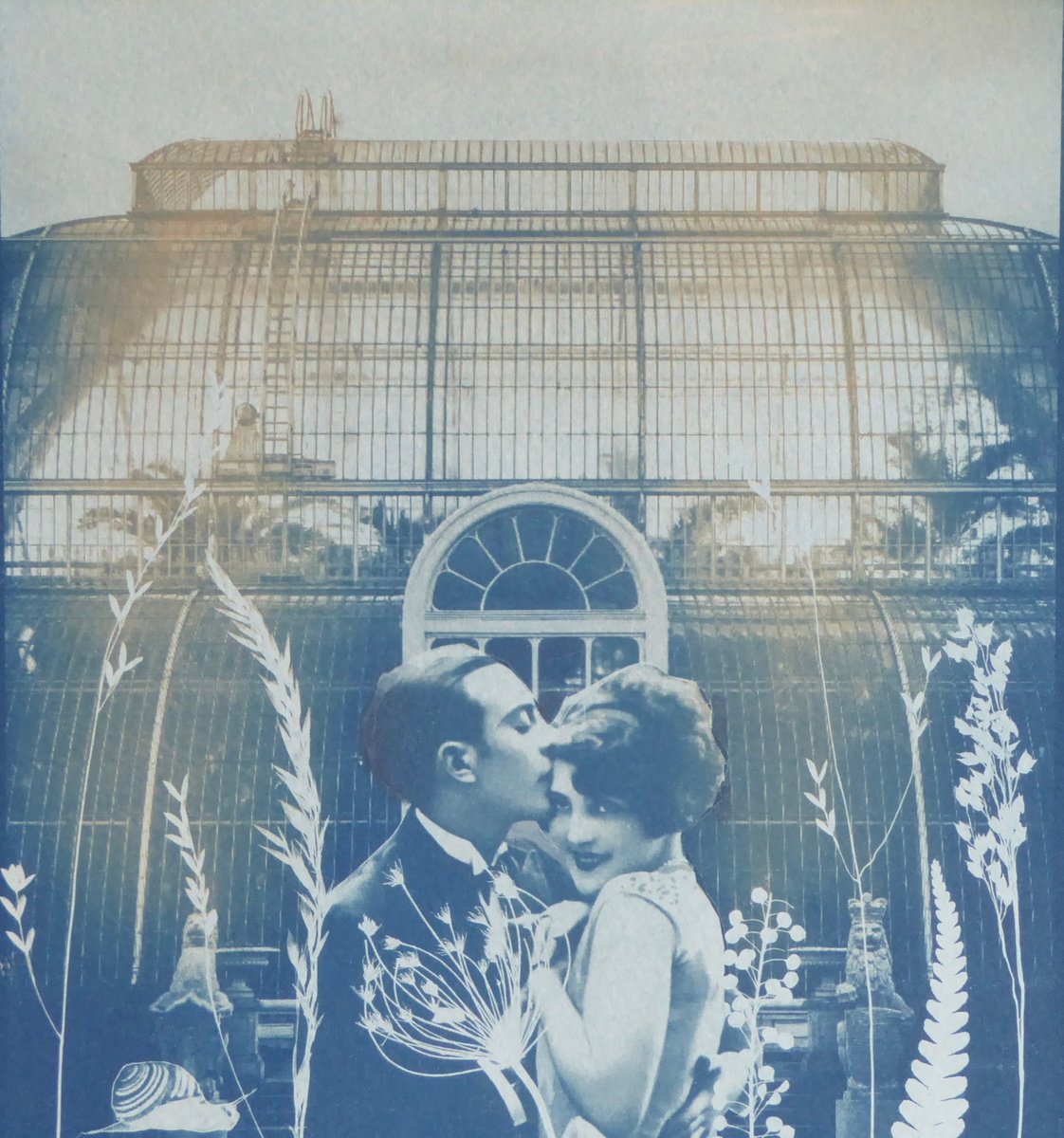 Photorealistic Landscape Print By Sue Roe, 12 X 13", Kew Gardens I, Original Artwork