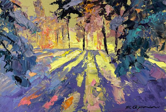 The First Rays of the Sun in the East