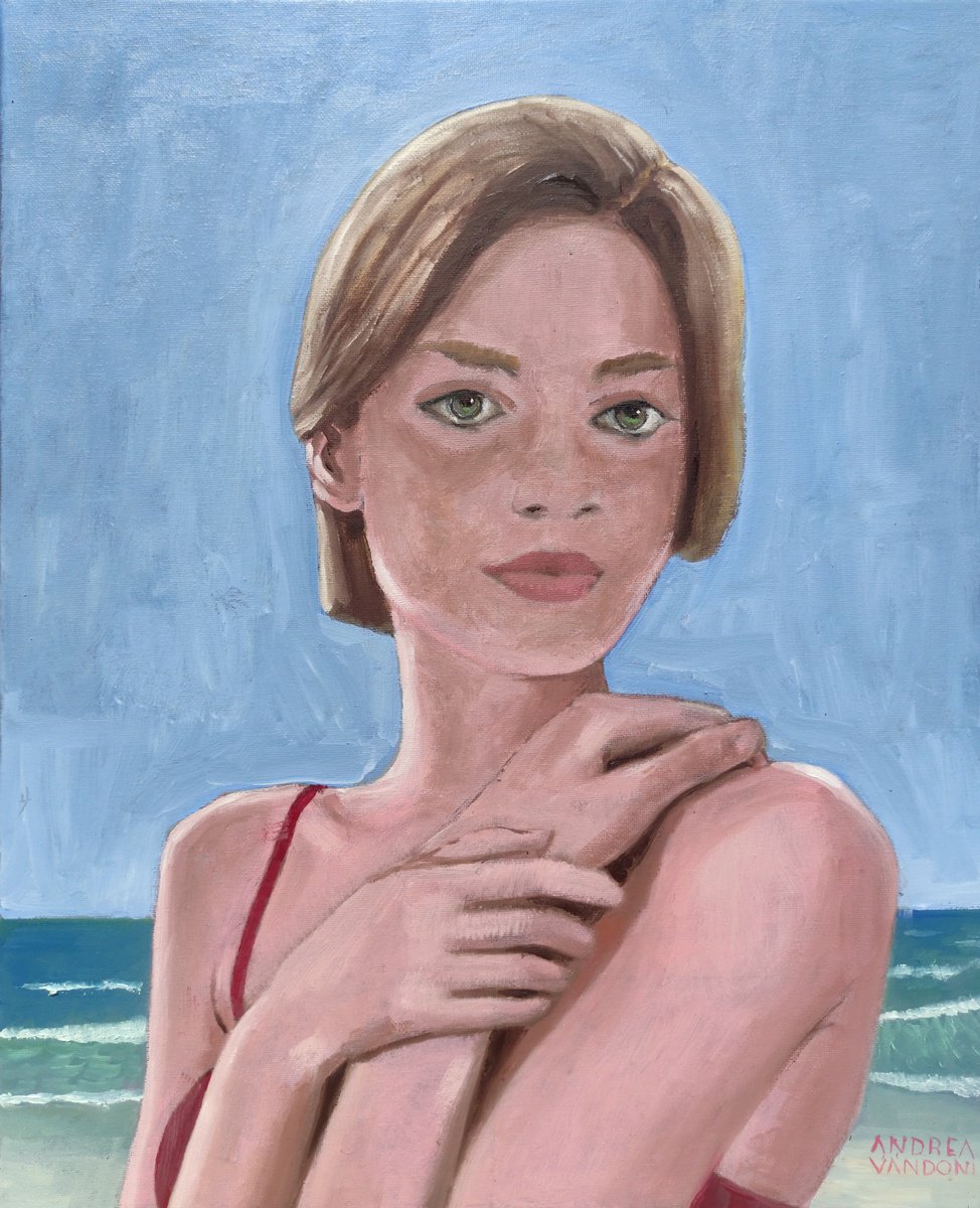 Bather - 2 By Andrea Vandoni, 16 X 20, Artwork For Sale On Artfinder