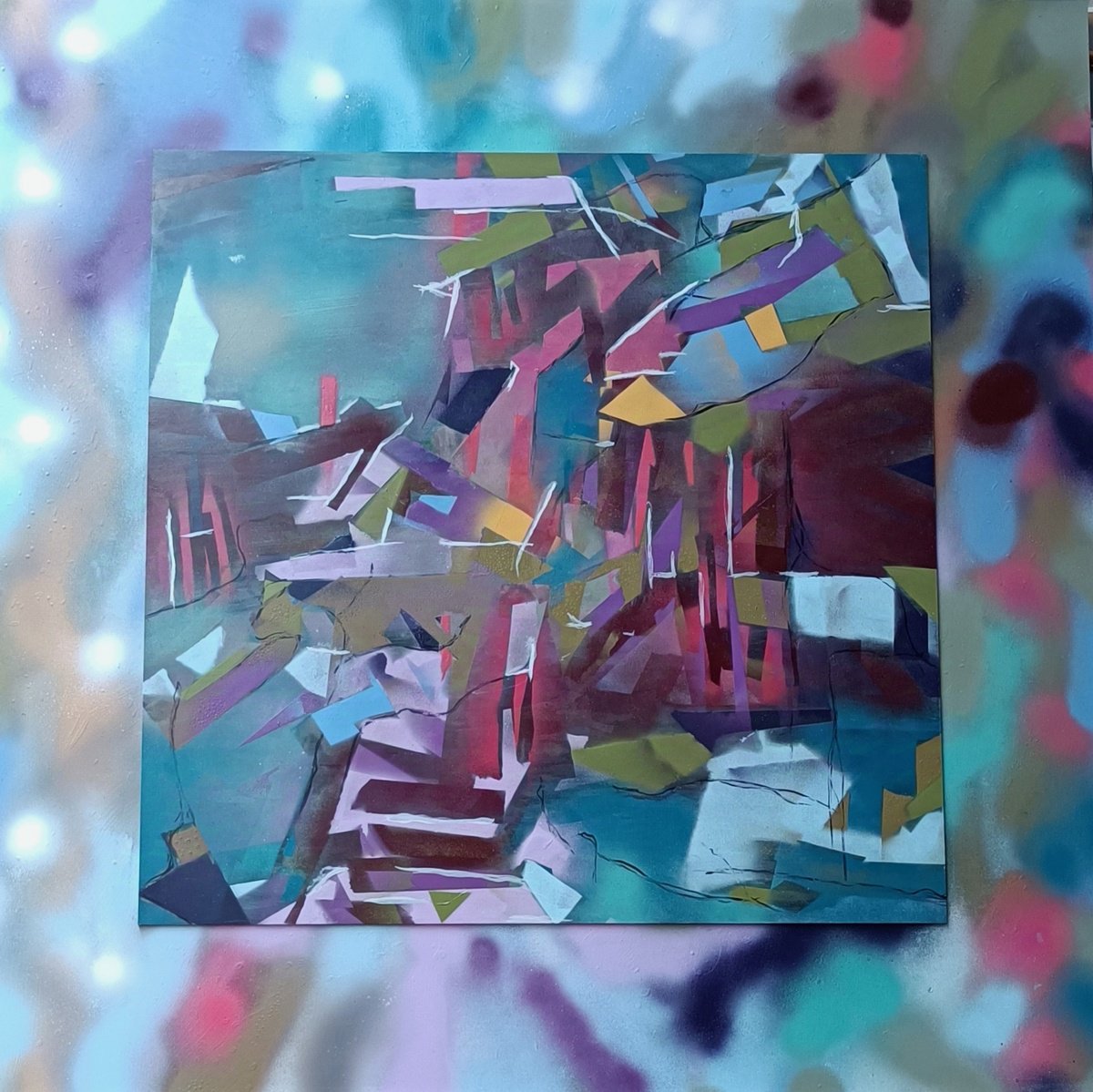 Quelle By Mieke Van Os, 39 X 39, Artwork For Sale On Artfinder