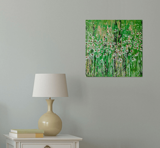 Daisies In The Grass