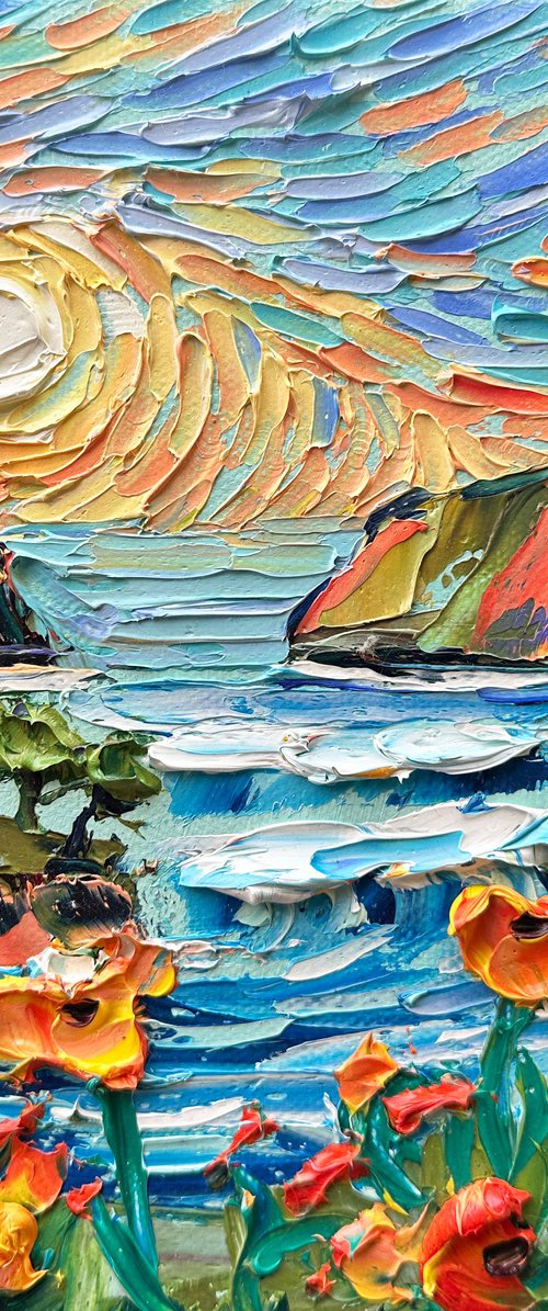 Van Gogh's Sunset by Lisa Elley