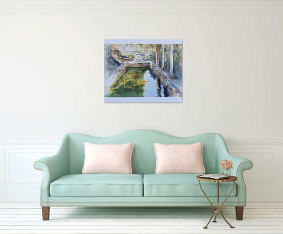 OLD WASHHOUSE OF GUADALAJARA, SPAIN