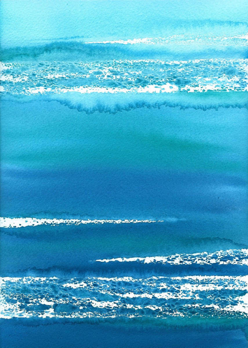 Abstract seascape #06 by Svetlana Lileeva