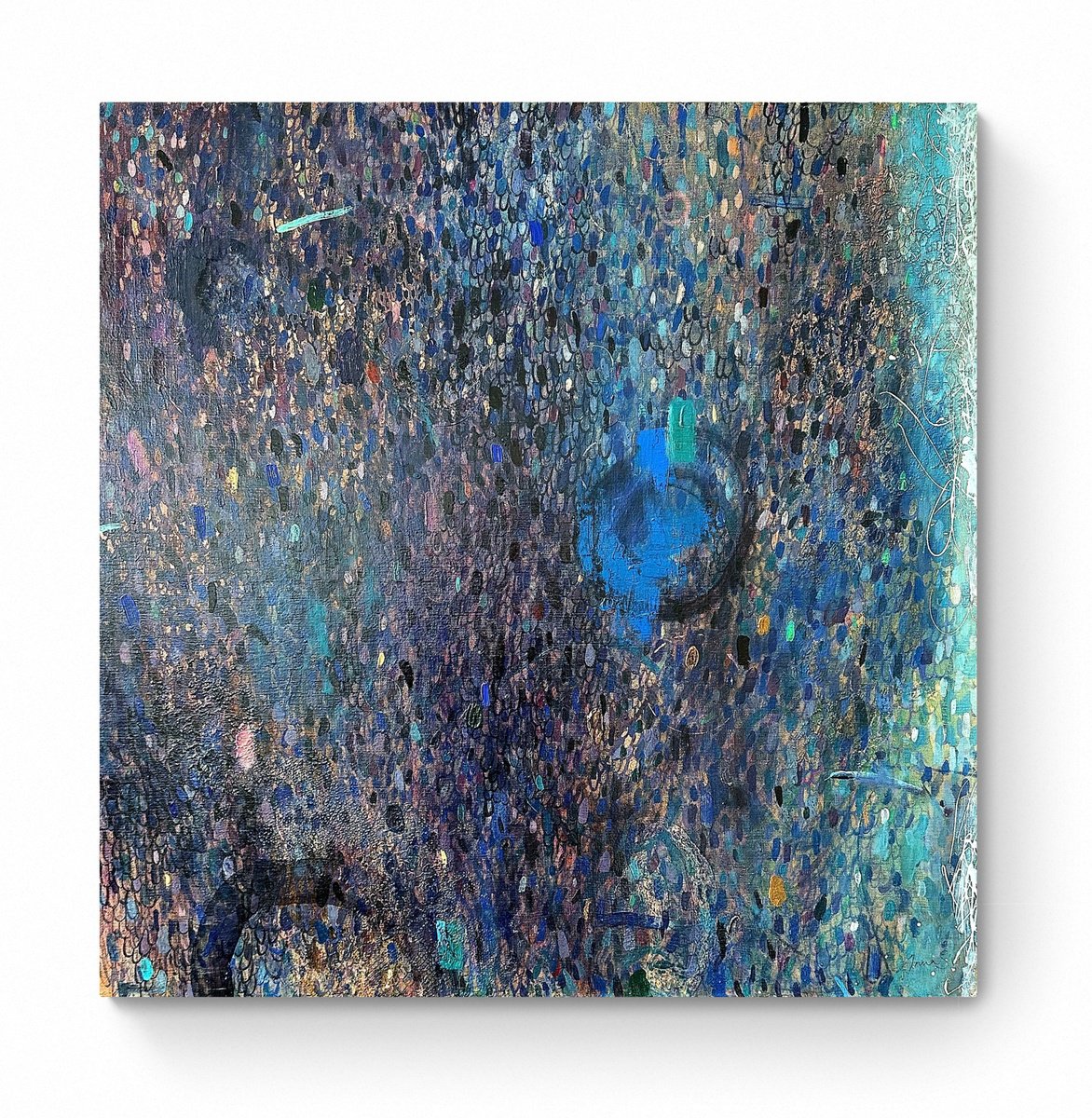  - ?The Flow Of Time - ? By Anna Silabrama, 39 X 39, Artwork For Sale On Artfinder